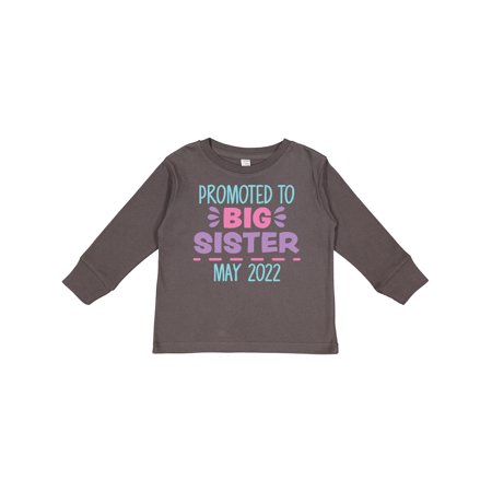 Inktastic Promoted to Big Sister May 2022 Gift Toddler Toddler Girl Long Sleeve T-Shirt
Inktastic Promoted to Big Sister May 2022 Gift Toddler Toddler Girl Long Sleeve T-Shirt
