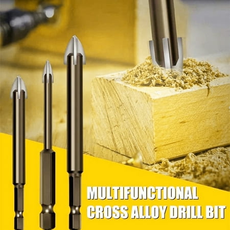 Fairnull 5Pcs/Set Drill Bits Rust-Proof Multifunctional Alloy Marble Drill Bit Kit Drilling Tool
Fairnull 5Pcs/Set Drill Bits Rust-Proof Multifunctional Alloy Marble Drill Bit Kit Drilling Tool