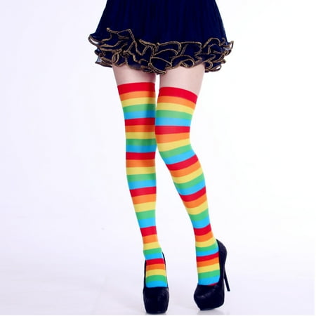 Tangnade Fashion Women Stripe Print Long Tube Knee Socks Fancy Dress Party Funny Dress Up Props
Tangnade Fashion Women Stripe Print Long Tube Knee Socks Fancy Dress Party Funny Dress Up Props