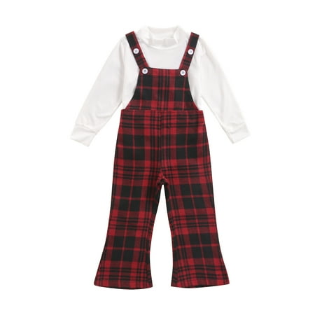 Autumn 2Pcs Girl Outfit Fashion Solid Color Top Long Sleeve T-Shirt Plaid V-Neck Suspenders Pants
Autumn 2Pcs Girl Outfit Fashion Solid Color Top Long Sleeve T-Shirt Plaid V-Neck Suspenders Pants