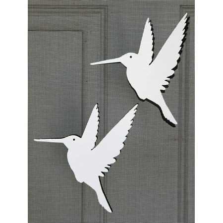 DCentral Two Hummingbirds Flexible Screen Magnet: Double-Sided. Bright White-Easier to See Day & Night. Decorative. Helps to Stop Walking into Screens Covers Tears in Screen Size W 4.4 x L 4.5 ea
DCentral Two Hummingbirds Flexible Screen Magnet: Double-Sided. Bright White-Easier to See Day & Night. Decorative. Helps to Stop Walking into Screens Covers Tears in Screen Size W 4.4 x L 4.5 ea