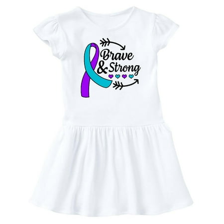Inktastic Suicide Prevention Awareness Brave and Strong with Arrows Gift Baby Girl Dress
Inktastic Suicide Prevention Awareness Brave and Strong with Arrows Gift Baby Girl Dress