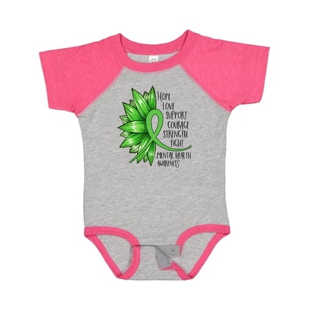 Inktastic Mental Health Awareness Green Sunflower Ribbon Boys or Girls Baby Bodysuit
Inktastic Mental Health Awareness Green Sunflower Ribbon Boys or Girls Baby Bodysuit