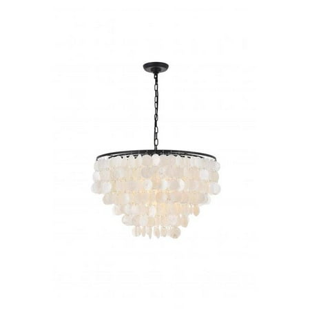 Selene 6 Light Black Ceiling Pendant