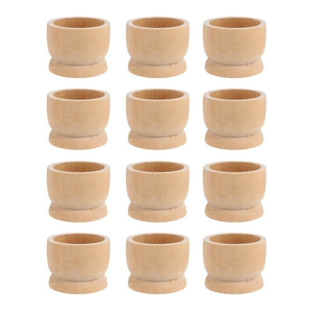 Tinksky 12pcs Classic Easter Wooden Egg Holder Kids DIY Eggs Tray Tabletop Holding Cups Container Wood Storage Holder Toys Egg Tool Easter Party Supplies
Tinksky 12pcs Classic Easter Wooden Egg Holder Kids DIY Eggs Tray Tabletop Holding Cups Container Wood Storage Holder Toys Egg Tool Easter Party Supplies
