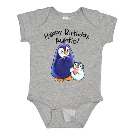 Inktastic Happy Birthday Auntie!- Cute Penguins Gift Baby Boy or Baby Girl Bodysuit
Inktastic Happy Birthday Auntie!- Cute Penguins Gift Baby Boy or Baby Girl Bodysuit