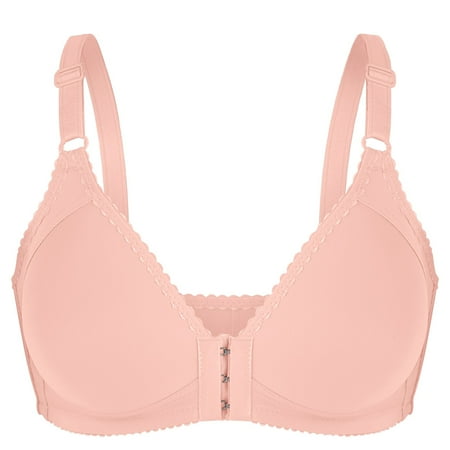 Aboser Front Closure Bras for Womens Wireless Comfort Sports Bras Front Snaps Easy Close Bra Beauty Back Cami Bralettes Low Impact Workout Bra
Aboser Front Closure Bras for Womens Wireless Comfort Sports Bras Front Snaps Easy Close Bra Beauty Back Cami Bralettes Low Impact Workout Bra