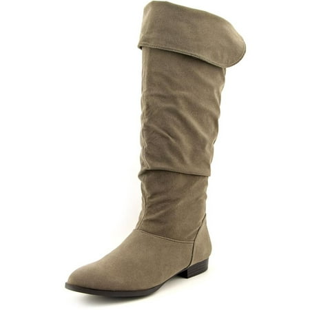Womens Tiriza Slouch Knee High Boots, Mushroom