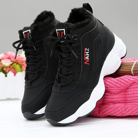 Women‘s Simple Design Snow Boots Winter Boots With Faux Fur Lining Winter Lace-up Sports Shoes
Women‘s Simple Design Snow Boots Winter Boots With Faux Fur Lining Winter Lace-up Sports Shoes