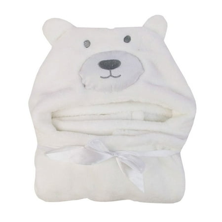 Newborn Baby Hooded Bathrobe Soft Animal Shaped Towel Blanket Cloak