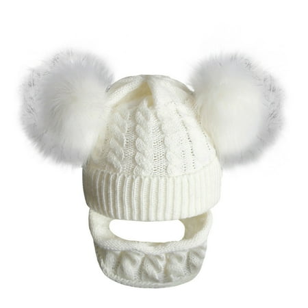 Wozhidaoke hats 2PCS Kid Baby Knitting Wool Hemming Keep Warm Winter Hiarball Cap Scarf Set valentines day gifts for kids st patricks day decorations
Wozhidaoke hats 2PCS Kid Baby Knitting Wool Hemming Keep Warm Winter Hiarball Cap Scarf Set valentines day gifts for kids st patricks day decorations