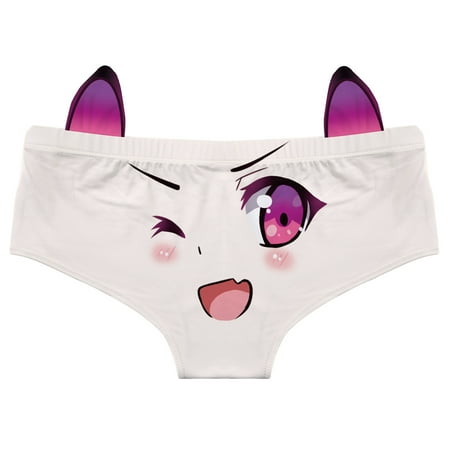 Toyella Cartoon Cat Ear Print Seamless And Breathable Women s Underwear Low Waist EPT 705542 Average Size
Toyella Cartoon Cat Ear Print Seamless And Breathable Women s Underwear Low Waist EPT 705542 Average Size