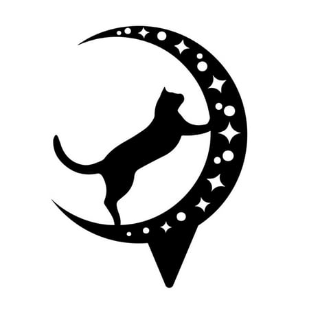 Black for Cat Silhouette Stake Yard Art Acrylic Garden Decoration Crafts Ornament for Courtyards Backyards Lawn Outdoor
Black for Cat Silhouette Stake Yard Art Acrylic Garden Decoration Crafts Ornament for Courtyards Backyards Lawn Outdoor