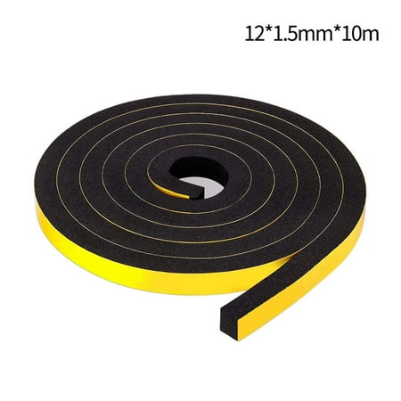 Foam Insulation Tape Self Adhesive Weather Stripping for Doors and Windows Sound Proof Soundproofing Door Seal
Foam Insulation Tape Self Adhesive Weather Stripping for Doors and Windows Sound Proof Soundproofing Door Seal