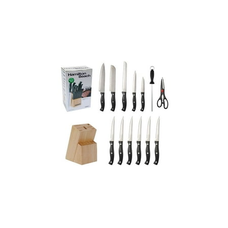 Hamilton Beach 14-Piece Stainless Steel Knife Set (HDB601)