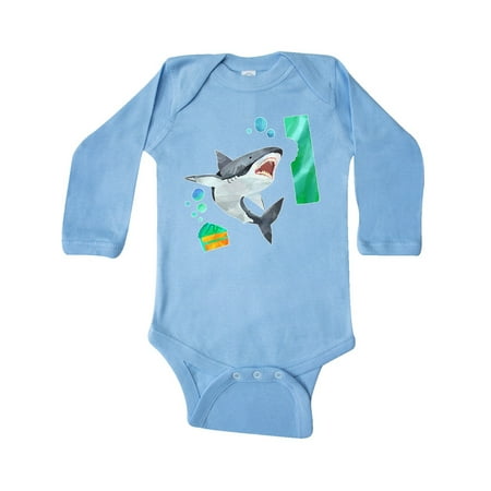 Inktastic First Birthday Shark with Cake Gift Baby Boy or Baby Girl Long Sleeve Bodysuit
Inktastic First Birthday Shark with Cake Gift Baby Boy or Baby Girl Long Sleeve Bodysuit