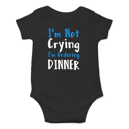 I m Not Crying I m Ordering Dinner - Get Milk Or Cry Tryin - Cute One-Piece Infant Baby Bodysuit
I m Not Crying I m Ordering Dinner - Get Milk Or Cry Tryin - Cute One-Piece Infant Baby Bodysuit