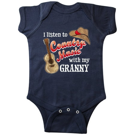 Inktastic I Listen to Country Music with my Granny Guitar and Hat Gift Baby Boy or Baby Girl Bodysuit
Inktastic I Listen to Country Music with my Granny Guitar and Hat Gift Baby Boy or Baby Girl Bodysuit