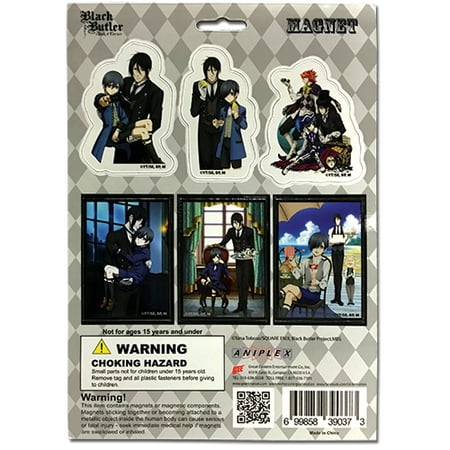 Magnet - Black Butler - Book of Circus Set 1 Collection Toys New ge39037