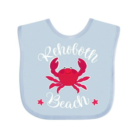 Inktastic Rehoboth Beach Delaware Gift Baby Boy or Baby Girl Bib