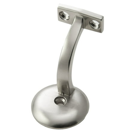 Hickory Hardware HH57738-SN 3.12 in. Hand Rail Bracket Satin Nickel