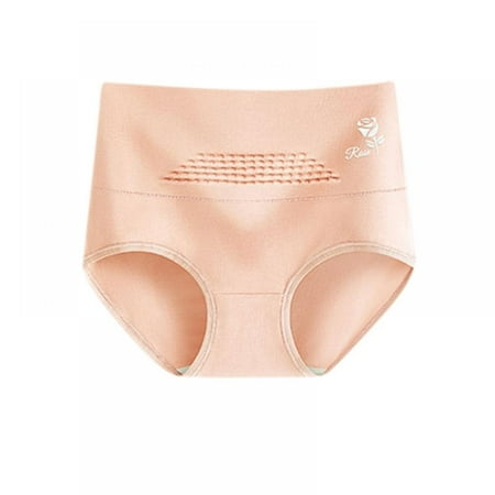 Xmarks Underwear Women High Waisted Cotton Panties Ladies Plus Size Briefs Tummy Control Underpants Multipack Skin L
Xmarks Underwear Women High Waisted Cotton Panties Ladies Plus Size Briefs Tummy Control Underpants Multipack Skin L