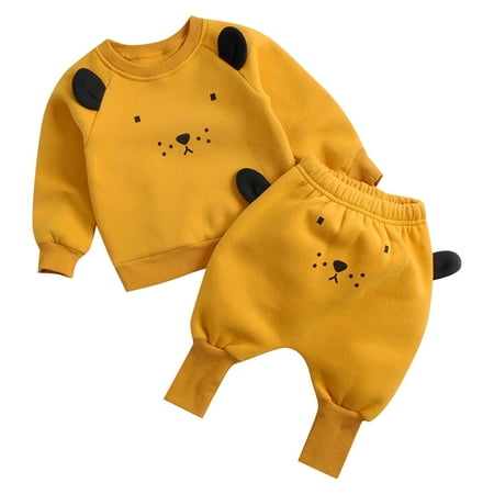 Generic Casual Boys Shorts Set Boys Girls Long Sleeve Cute Cartoon Solid Color Animals Sweatshirt Blouse tops Warm Trousers Pants Outfit Set 2PCS Clearance Clothes Casual Joggers
Generic Casual Boys Shorts Set Boys Girls Long Sleeve Cute Cartoon Solid Color Animals Sweatshirt Blouse tops Warm Trousers Pants Outfit Set 2PCS Clearance Clothes Casual Joggers