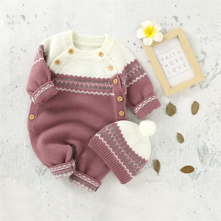 kpoplk Toddler Sweater Outfits Romper Set Cotton Sweater Baby Hat Jumpsuit Knitted Girl Boy Boys Romper&Jumpsuit Baby Sweaters(Pink)
kpoplk Toddler Sweater Outfits Romper Set Cotton Sweater Baby Hat Jumpsuit Knitted Girl Boy Boys Romper&Jumpsuit Baby Sweaters(Pink)