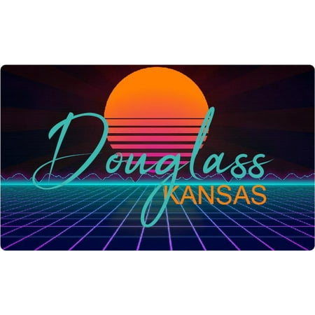 LaFayette Georgia 4 X 2.25-Inch Fridge Magnet Retro Neon Design