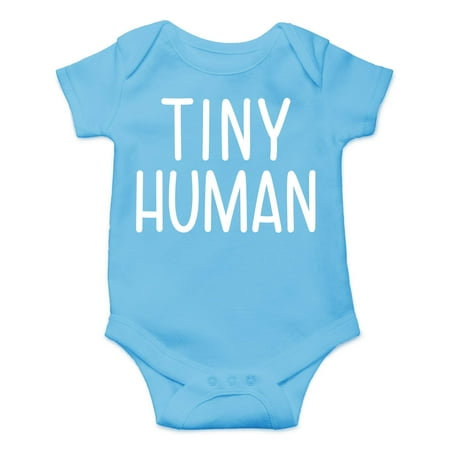 CBTwear Tiny Human - Funny Novelty Humor Jumpsuit - Cute Infant One-Piece Baby Bodysuit (6 Months Light Blue)
CBTwear Tiny Human - Funny Novelty Humor Jumpsuit - Cute Infant One-Piece Baby Bodysuit (6 Months Light Blue)