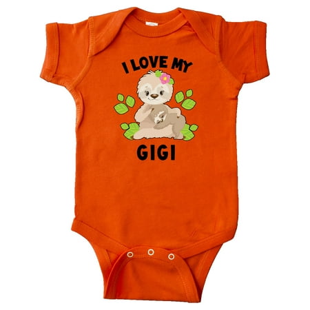 Inktastic Cute Sloth I Love My Gigi and Green Leaves Gift Baby Boy or Baby Girl Bodysuit
Inktastic Cute Sloth I Love My Gigi and Green Leaves Gift Baby Boy or Baby Girl Bodysuit