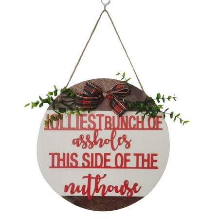 CenturyX Christmas Door Wreath Festival Round Tag Pendant Creative Wall Pendant House Hanging Home Decoration
CenturyX Christmas Door Wreath Festival Round Tag Pendant Creative Wall Pendant House Hanging Home Decoration
