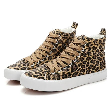 AOMAIS Women s High Top Sneakers Canvas Shoes Fashion Lace-Up Shoes Casual Shoes Walking Shoes(Leopard US11)
AOMAIS Women s High Top Sneakers Canvas Shoes Fashion Lace-Up Shoes Casual Shoes Walking Shoes(Leopard US11)