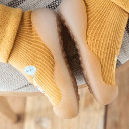 Quealent Baby Walking Shoes Unisex Baby Girl Boy Slippers Lightweight Non-Slip Indoor Moccasins House Shoes Toddler Booties Yellow 18
Quealent Baby Walking Shoes Unisex Baby Girl Boy Slippers Lightweight Non-Slip Indoor Moccasins House Shoes Toddler Booties Yellow 18