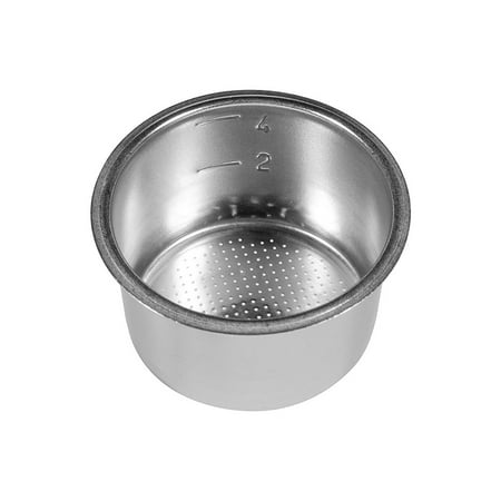 1pc Non Pressurized Coffee Filter Basket Stainless Steel Coffee Filter High-pressure Coffee Machine Accessories Coffee Filter Tool Silver Filter for 4 People
1pc Non Pressurized Coffee Filter Basket Stainless Steel Coffee Filter High-pressure Coffee Machine Accessories Coffee Filter Tool Silver Filter for 4 People