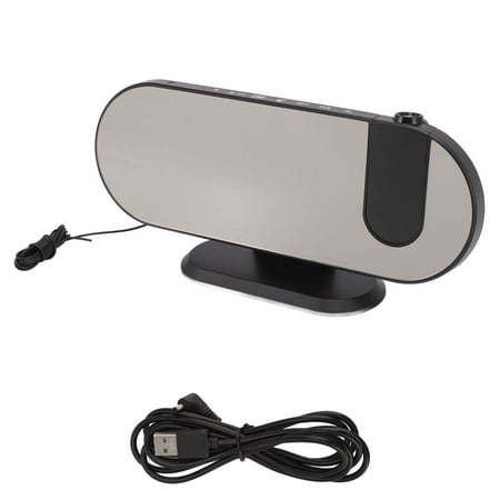 Projection Alarm Clock USB Powered Mirror Display Design High Brightness LED Light Source Ceiling Digital Alarm Clock
Projection Alarm Clock USB Powered Mirror Display Design High Brightness LED Light Source Ceiling Digital Alarm Clock