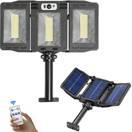 Solar Street Light Motion Sensor Street Lamp LED Solar Security Light IP65 Waterproof Intelligent Outdoor Wall Lamp with Remote Control 6000K 3000mAh for Outdoor Street Wall
Solar Street Light Motion Sensor Street Lamp LED Solar Security Light IP65 Waterproof Intelligent Outdoor Wall Lamp with Remote Control 6000K 3000mAh for Outdoor Street Wall