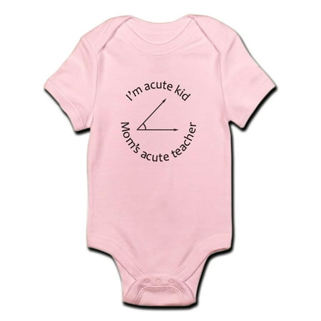 CafePress - Im Acute Kid Moms Acute Teacher Body Suit - Baby Light Bodysuit