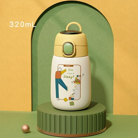 11oz Kids Tumbler with and Straw Lid Insulated Leak Proof Double Walled Stainless Steel Water Bottles for Hot and Cold Beverages BPA Free Leakproof Toddlers Travel Mug for School
11oz Kids Tumbler with and Straw Lid Insulated Leak Proof Double Walled Stainless Steel Water Bottles for Hot and Cold Beverages BPA Free Leakproof Toddlers Travel Mug for School