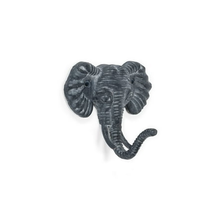 Set of 12 Elephant Head Hook