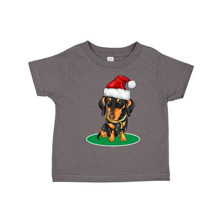 Inktastic Christmas Dachshund Dog Santa Gift Toddler Boy or Toddler Girl T-Shirt
Inktastic Christmas Dachshund Dog Santa Gift Toddler Boy or Toddler Girl T-Shirt