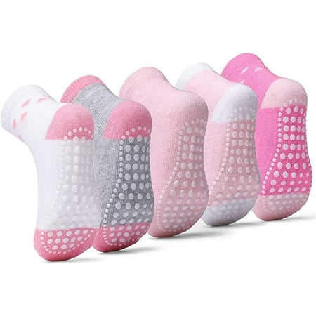 Non Slip Toddler Socks with pers 5-10 Pairs Non Skid Ankle Socks for 1-7 Years Baby Kids Made With Cotton
Non Slip Toddler Socks with pers 5-10 Pairs Non Skid Ankle Socks for 1-7 Years Baby Kids Made With Cotton