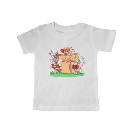 Inktastic Valentine s Day Fairies Gift Baby Boy or Baby Girl T-Shirt