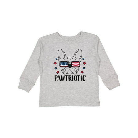 Inktastic Pawtriotic with French Bulldog in American Flag Sunglasses Gift Toddler Boy or Toddler Girl Long Sleeve T-Shirt
Inktastic Pawtriotic with French Bulldog in American Flag Sunglasses Gift Toddler Boy or Toddler Girl Long Sleeve T-Shirt