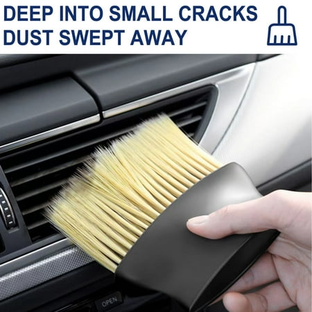 Mightlink 2Pcs Car Dust Cleaner Super Soft Wear-resistant Deep Cleaning Anti-scratch Car Air Conditioning Vent Cleaning Brush for Vehicle
Mightlink 2Pcs Car Dust Cleaner Super Soft Wear-resistant Deep Cleaning Anti-scratch Car Air Conditioning Vent Cleaning Brush for Vehicle