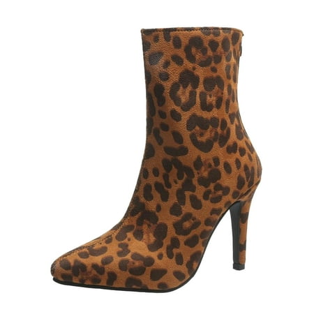Wesracia Boots For Women Winter Boots High Zipper Boots Suede Thin Ankle Leopard Print Women s Fashion Pointed Heel women s boots
Wesracia Boots For Women Winter Boots High Zipper Boots Suede Thin Ankle Leopard Print Women s Fashion Pointed Heel women s boots