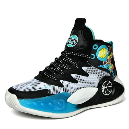 Kid s Basketball Shoes Boys Sneakers Girls Trainers Comfort High Top Basketball Shoes for Boys(Little Kid/Big Kid) Black Mint
Kid s Basketball Shoes Boys Sneakers Girls Trainers Comfort High Top Basketball Shoes for Boys(Little Kid/Big Kid) Black Mint