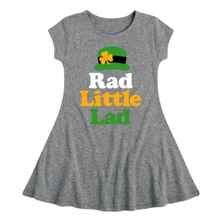 Instant Message - St. Patrick s Day - Rad Little Lad - Toddler And Youth Girls Fit And Flare Dress
Instant Message - St. Patrick s Day - Rad Little Lad - Toddler And Youth Girls Fit And Flare Dress