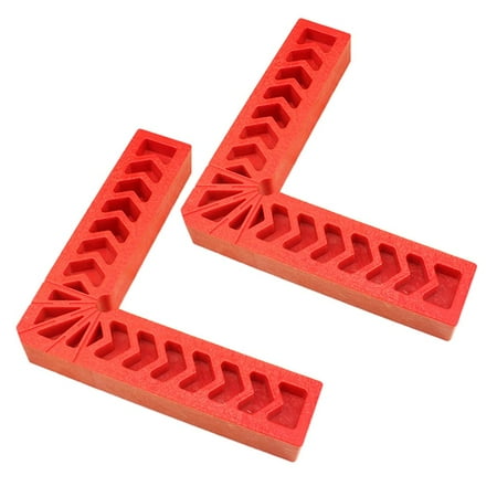 2 Pieces Right Angle Clamp 90 Degree Positioning Squares Woodworking Tool 150mm
2 Pieces Right Angle Clamp 90 Degree Positioning Squares Woodworking Tool 150mm
