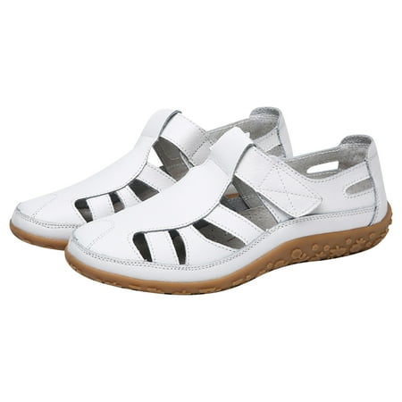Dpityserensio Women s Summer Leather Sandals Comfortable Soft Soled Shoes Paste Casual Shoes White 5.5(36)
Dpityserensio Women s Summer Leather Sandals Comfortable Soft Soled Shoes Paste Casual Shoes White 5.5(36)